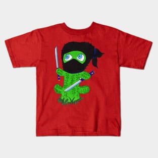 Cactus Ninja Kids T-Shirt